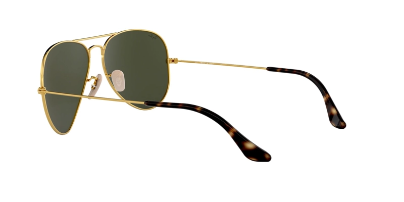 RAY-BAN AVIADOR GOLD LENTE DARK GREEN - 3