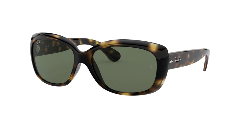 LENTES RAY-BAN JACKIE OHH LIGHT HAVANA CRYSTAL GREEN - 1