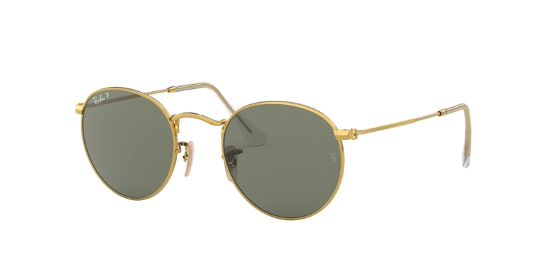 LENTES DE SOL RAY-BAN ROUND METAL POLARIZADO - 1