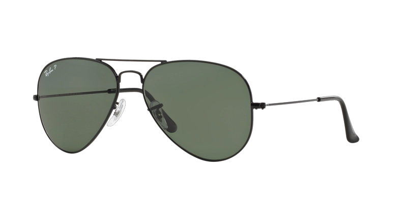 ANTEOJOS DE SOL RAY-BAN AVIADOR NEGRO - 1