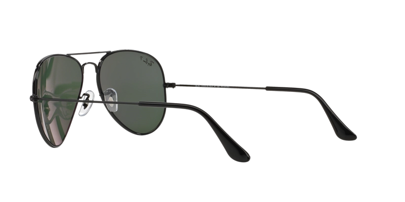 ANTEOJOS DE SOL RAY-BAN AVIADOR NEGRO - 4