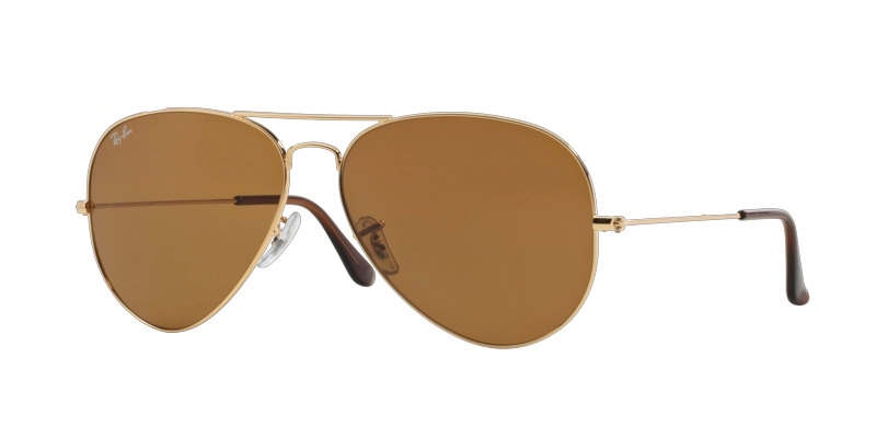 ANTEOJOS DE SOL RAY-BAN AVIADOR DORADO - 1