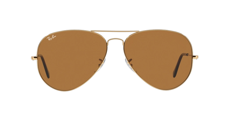 ANTEOJOS DE SOL RAY-BAN AVIADOR DORADO - 2