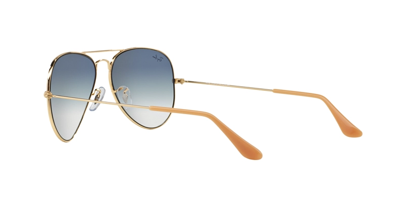 ANTEOJOS DE SOL RAY-BAN AVIADOR DORADO - 4