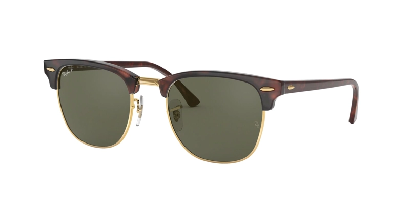 LENTES SOL RAY-BAN CLUBMASTER POLARIZADO - 1