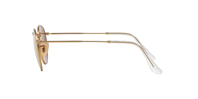 ANTEOJOS DE SOL RAY-BAN ROUND METAL DORADO - 3