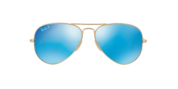LENTES SOL RAY-BAN AVIADOR POLARIZADO - 2