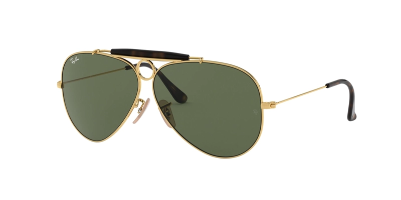 ANTEOJOS DE SOL RAY-BAN SHOOTER RB3138 DORADO - 1