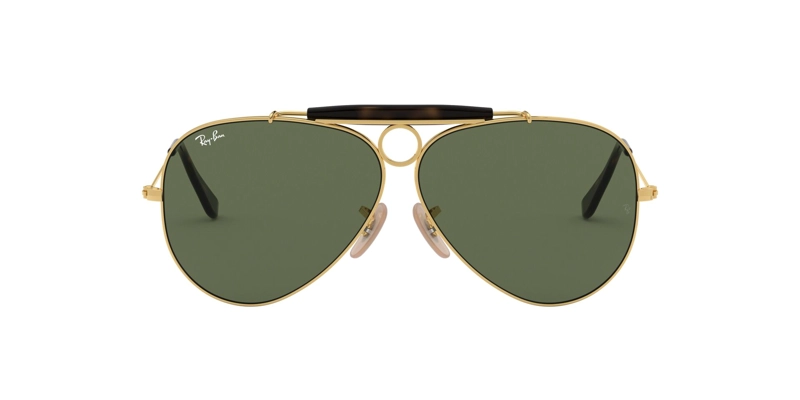 ANTEOJOS DE SOL RAY-BAN SHOOTER RB3138 DORADO - 2