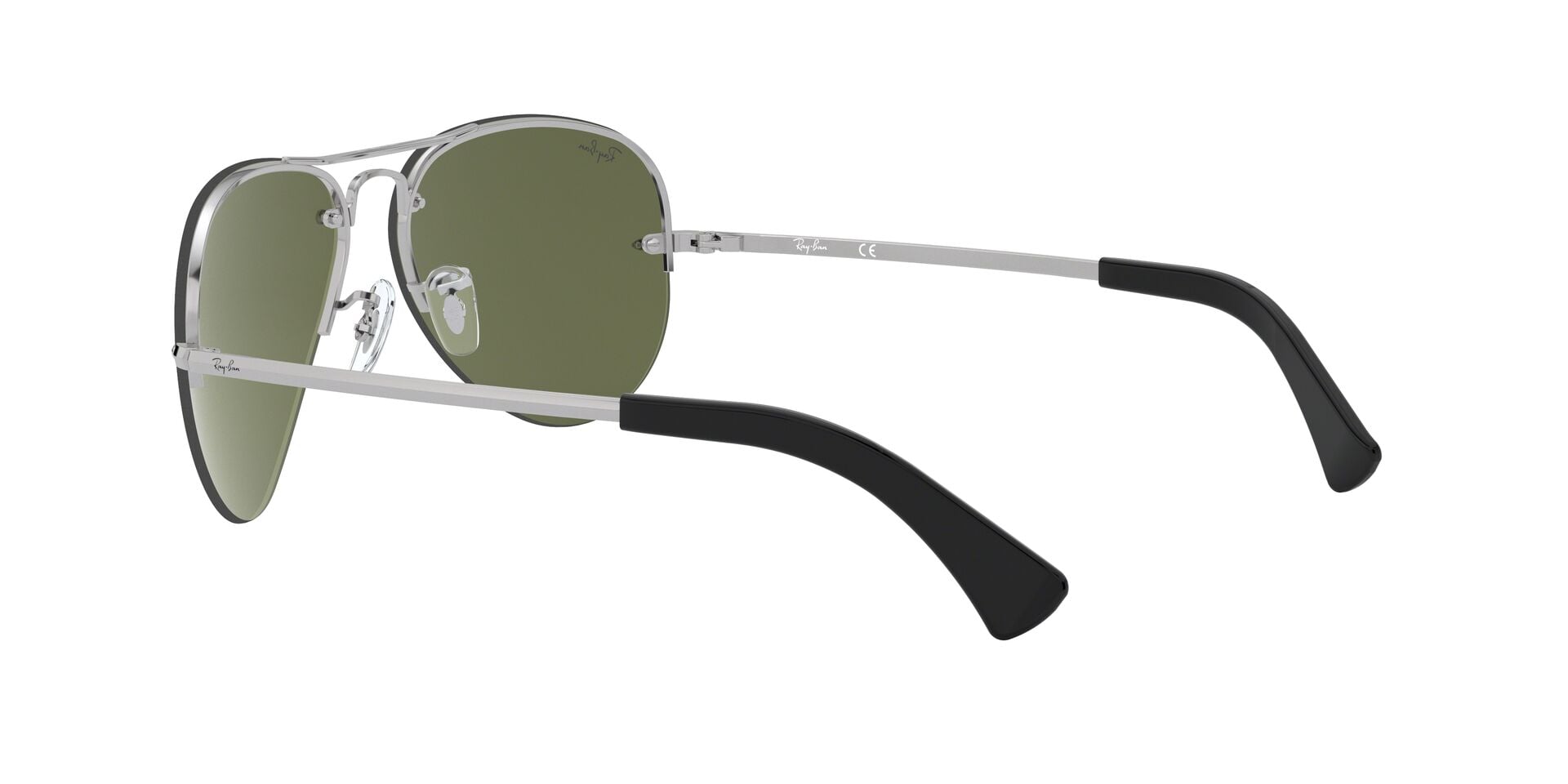 ANTEOJOS DE SOL RAY-BAN AVIADOR PLATA - 4