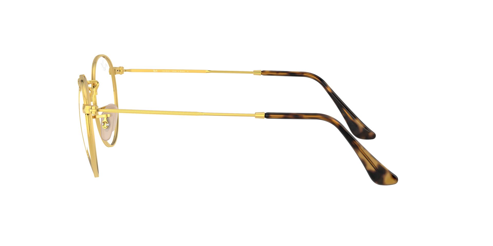 ANTEOJOS ÓPTICOS RAY-BAN ROUND METAL DORADO - 3