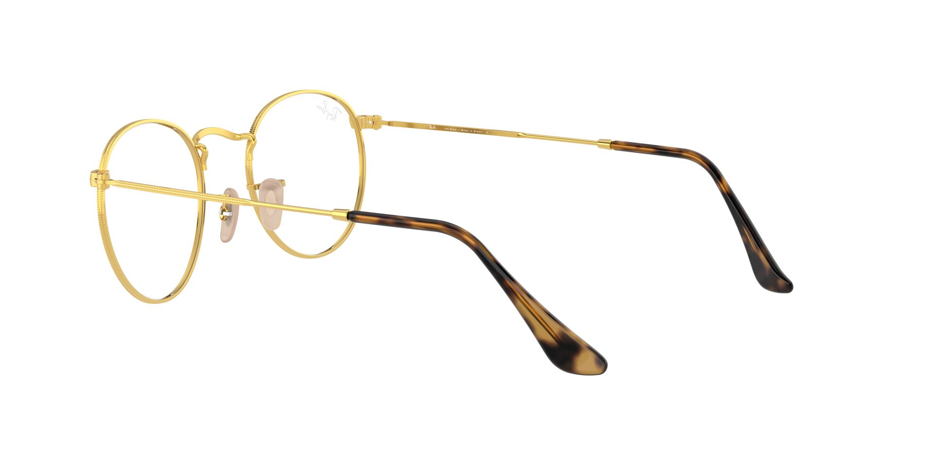 ANTEOJOS ÓPTICOS RAY-BAN ROUND METAL DORADO - 4