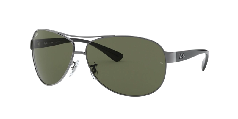ANTEOJOS DE SOL RAY-BAN AVIADOR OVALADO RB3386 GRIS - 1
