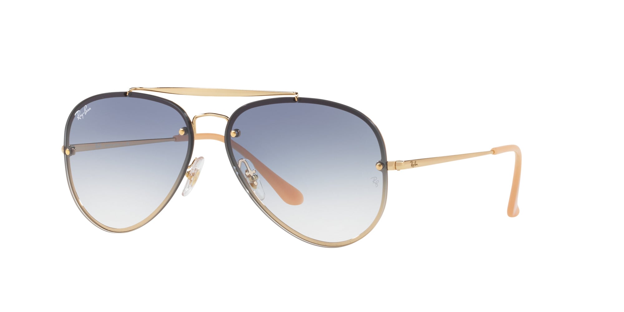 ANTEOJOS DE SOL RAY-BAN AVIATOR BLAZE DORADO - 1
