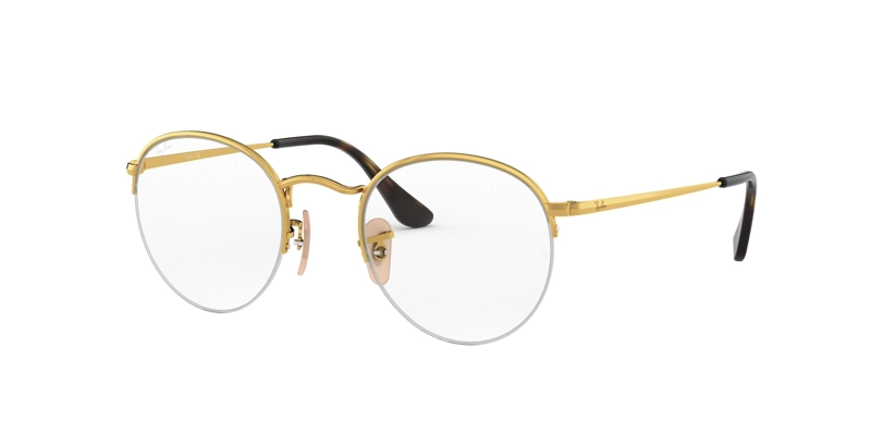 ANTEOJOS ÓPTICOS RAY-BAN ROUND GAZE DORADO - 1