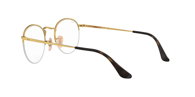 ANTEOJOS ÓPTICOS RAY-BAN ROUND GAZE DORADO - 4