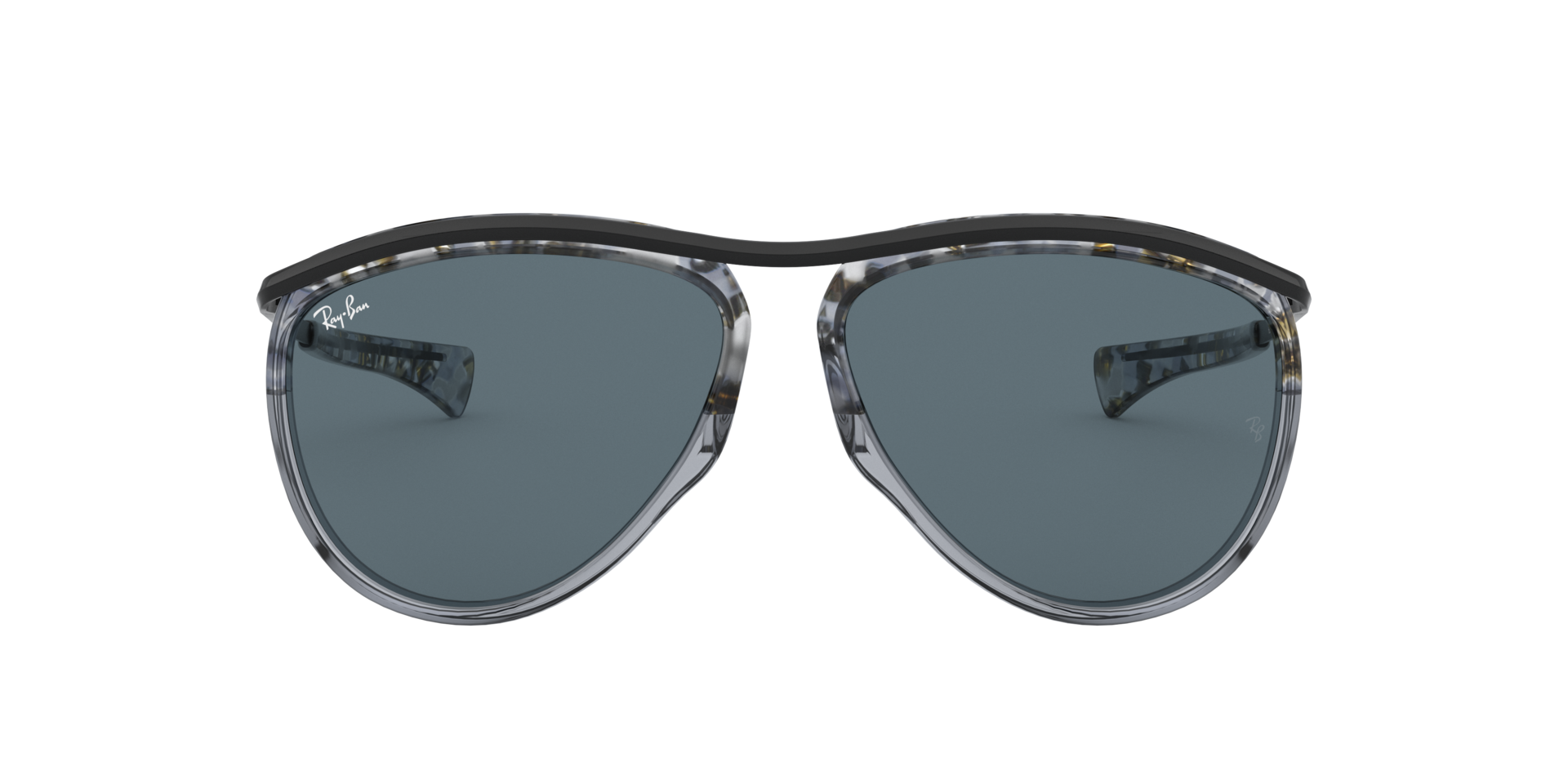 ANTEOJOS DE SOL RAY-BAN OLYMPIAN AVIATOR GRIS - 2