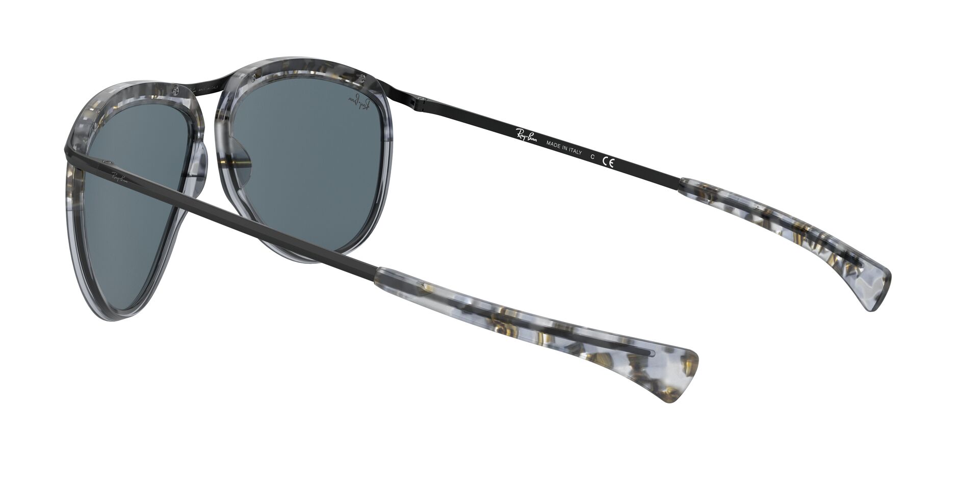 ANTEOJOS DE SOL RAY-BAN OLYMPIAN AVIATOR GRIS - 4