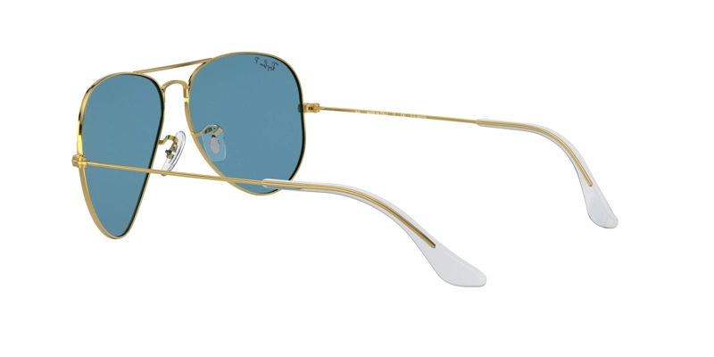 LENTES SOL RAY-BAN AVIADOR POLARIZADO - 4