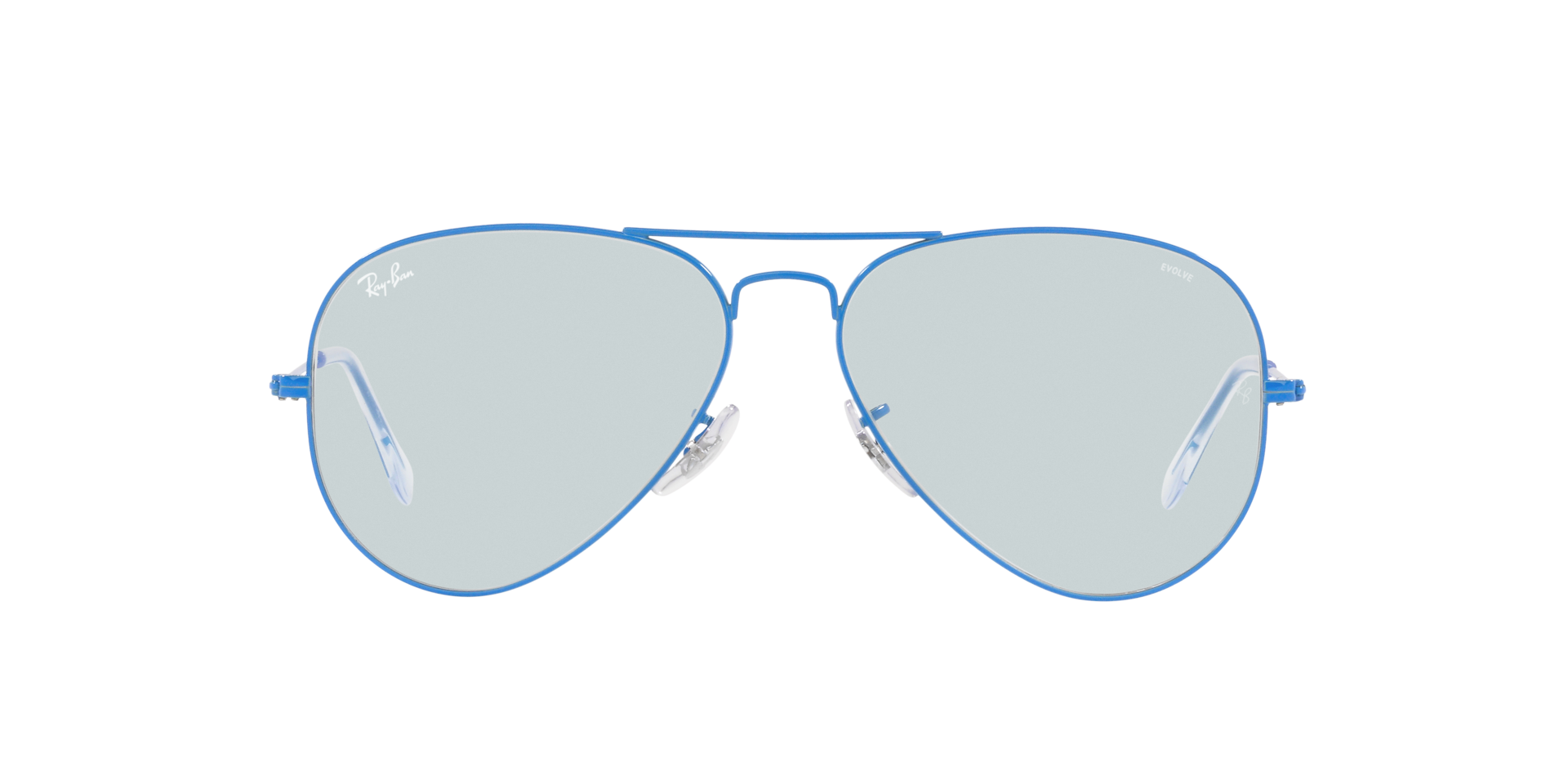 ANTEOJOS DE SOL RAY-BAN AVIADOR CELESTE - 2