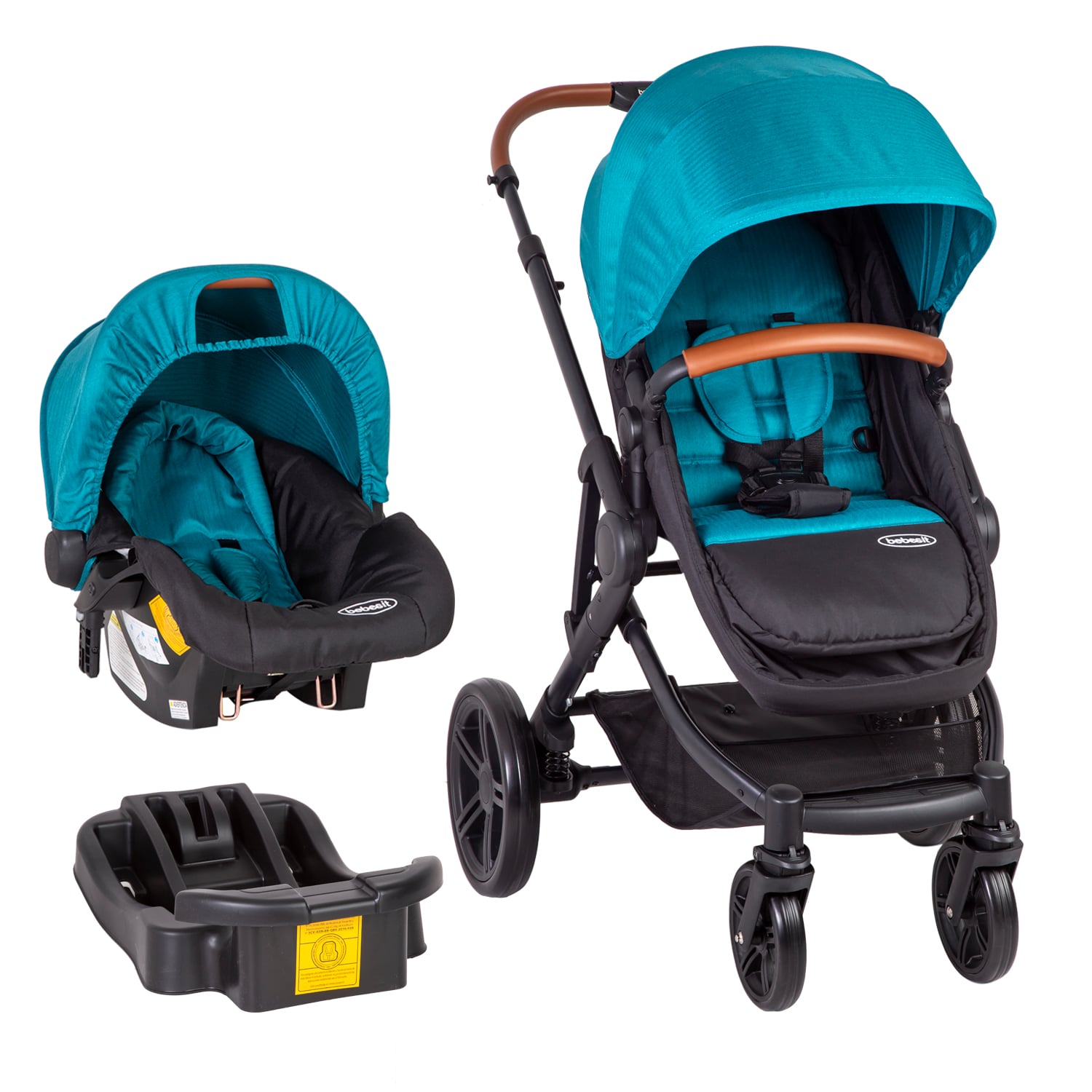COCHE TRAVEL SYSTEM ASPEN AIR NUEVO VERDE BEBESIT - 1