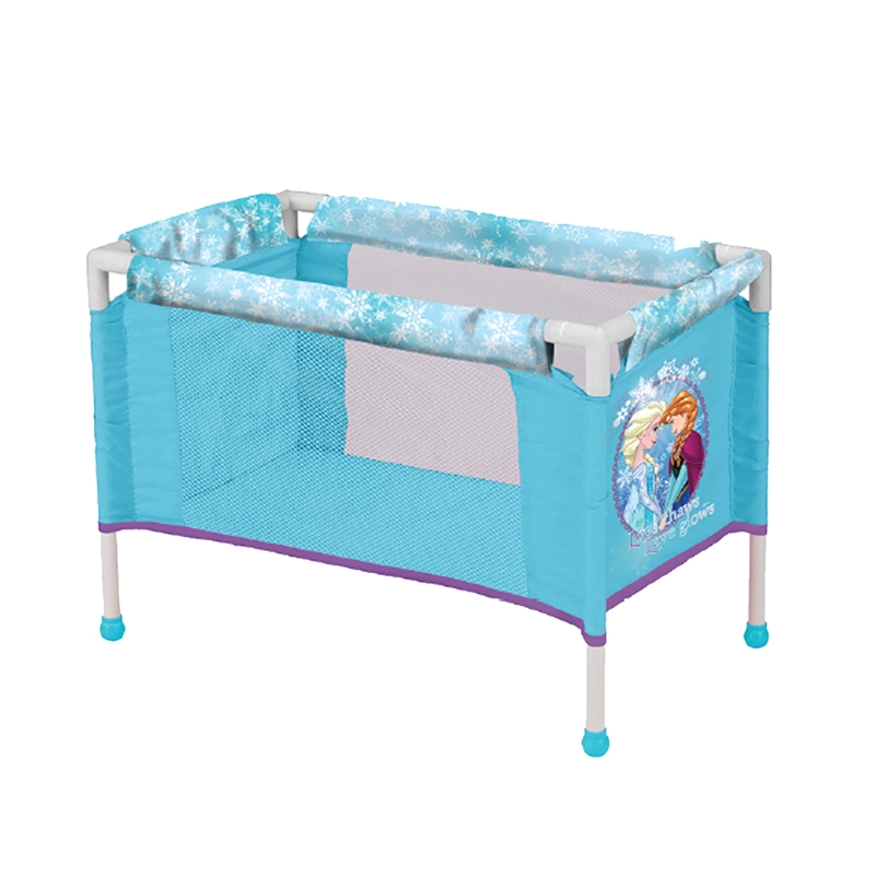 COCHE TRAVEL DE JUGUETE DISNEY AZUL PARA MUÑECA + CUNA FROZEN - 4