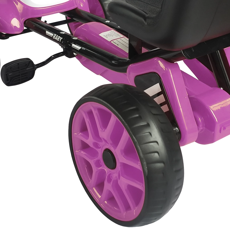 GO KART CORSA GK5023 ROSADO BEBESIT - 4