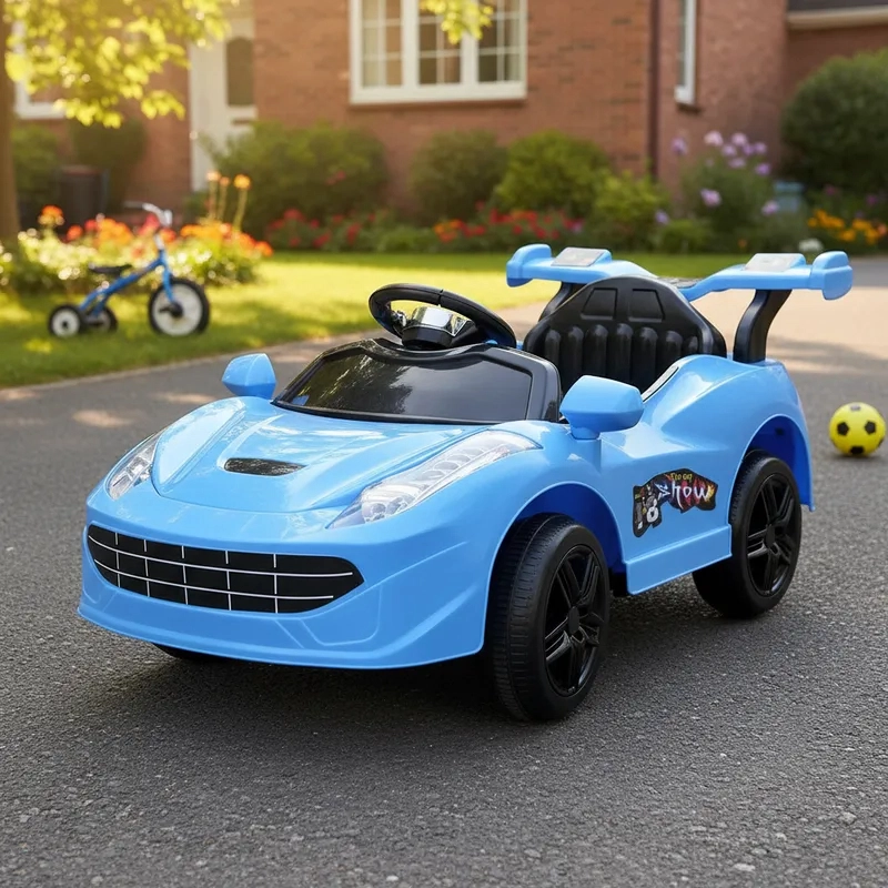AUTO A BATERIA ELE CTRICO STINGRAY AT688 AZUL BEBESIT - 2