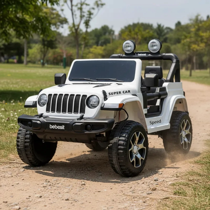 CAMIONETA ELE CTRICA BEBESIT RENEGADE - BLANCO - 2