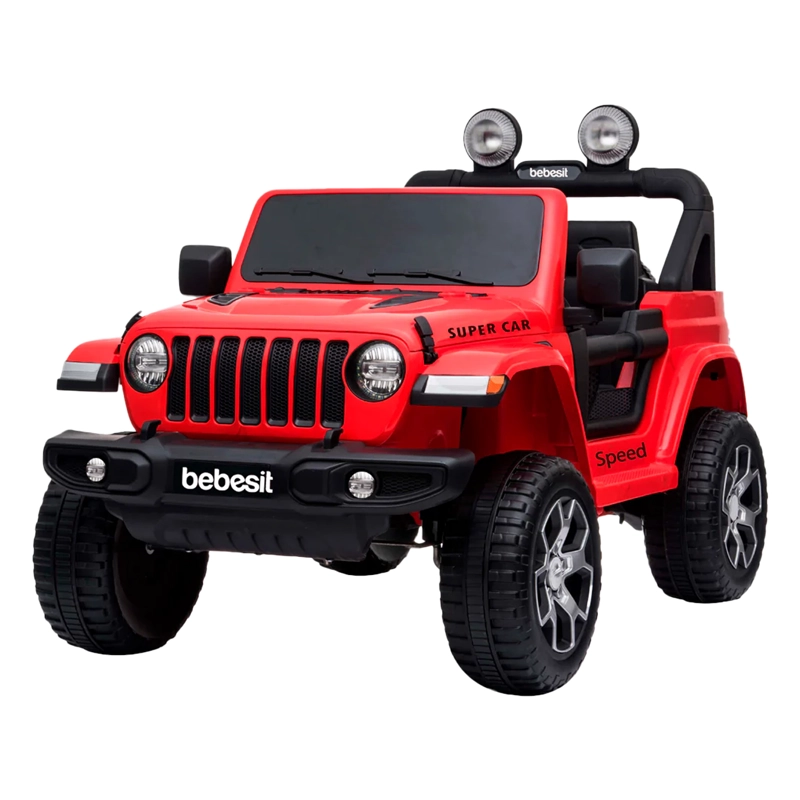 CAMIONETA ELE CTRICA BEBESIT RENEGADE - ROJO - 1
