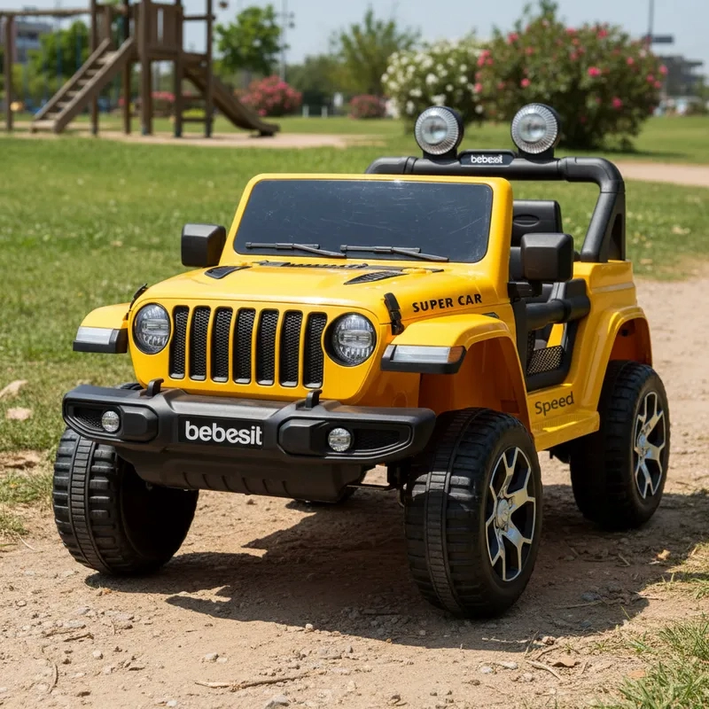 CAMIONETA ELE CTRICA BEBESIT RENEGADE - AMARILLO - 2