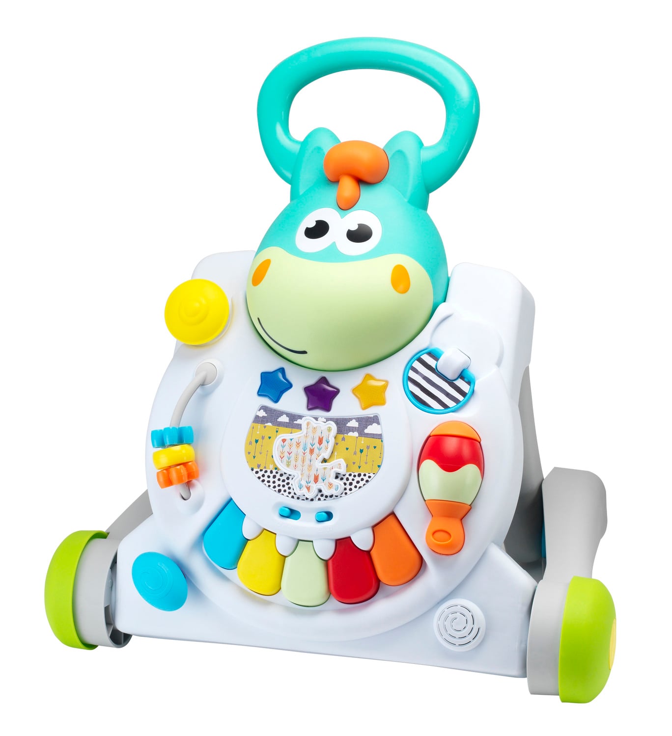 CORREPASILLOS BEBE INFANTINO BLANCO 3 EN 1 WALKER TABLE INTERACTIVO - 1