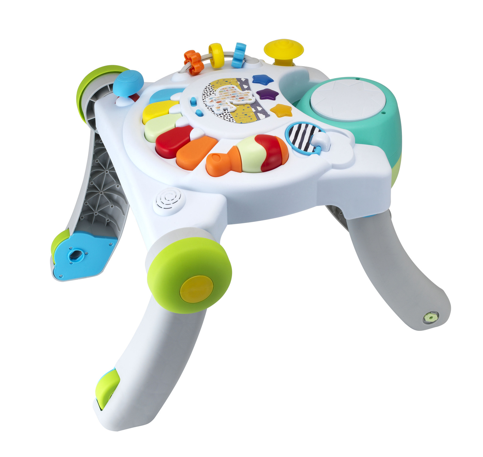 CORREPASILLOS BEBE INFANTINO BLANCO 3 EN 1 WALKER TABLE INTERACTIVO - 3