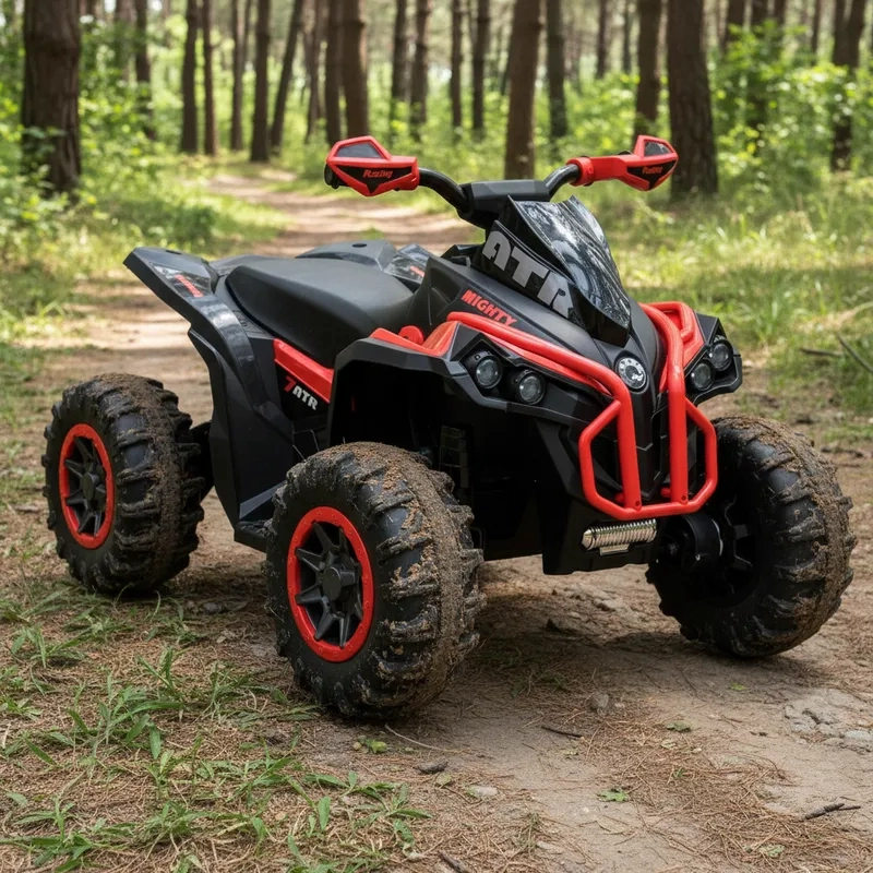 CUADRIMOTO BEBESIT SPORT ROAD ROJA - 2