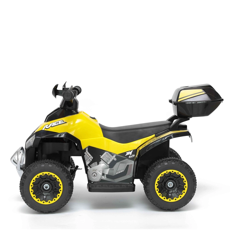 CUATRIMOTO A BATERIA QUAD LX AMARILLA BEBESIT - 3