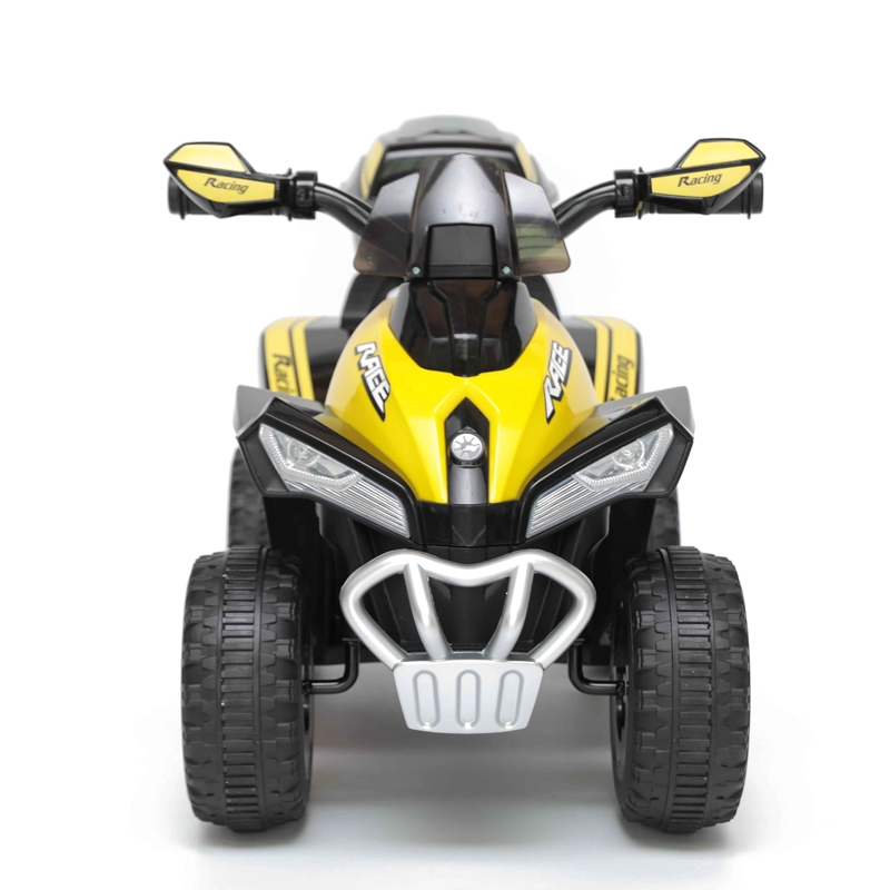 CUATRIMOTO A BATERIA QUAD LX AMARILLA BEBESIT - 5