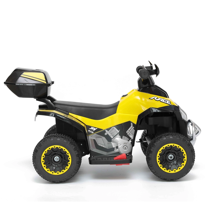 CUATRIMOTO A BATERIA QUAD LX AMARILLA BEBESIT - 6