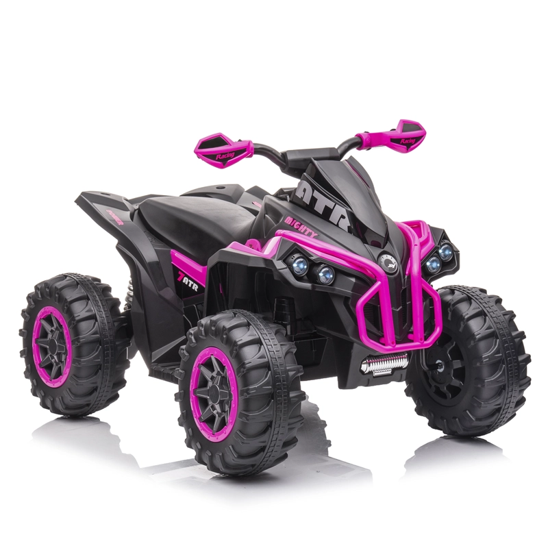 CUADRIMOTO A BATERÍA BEBESIT SPORT ROAD ROSA - 1
