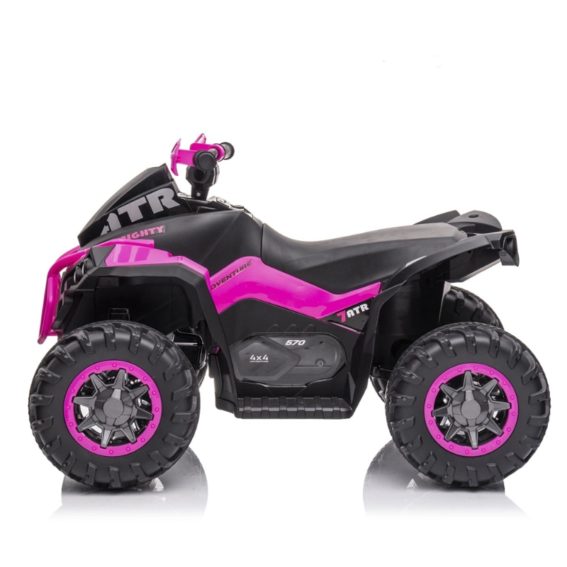 CUADRIMOTO A BATERÍA BEBESIT SPORT ROAD ROSA - 3