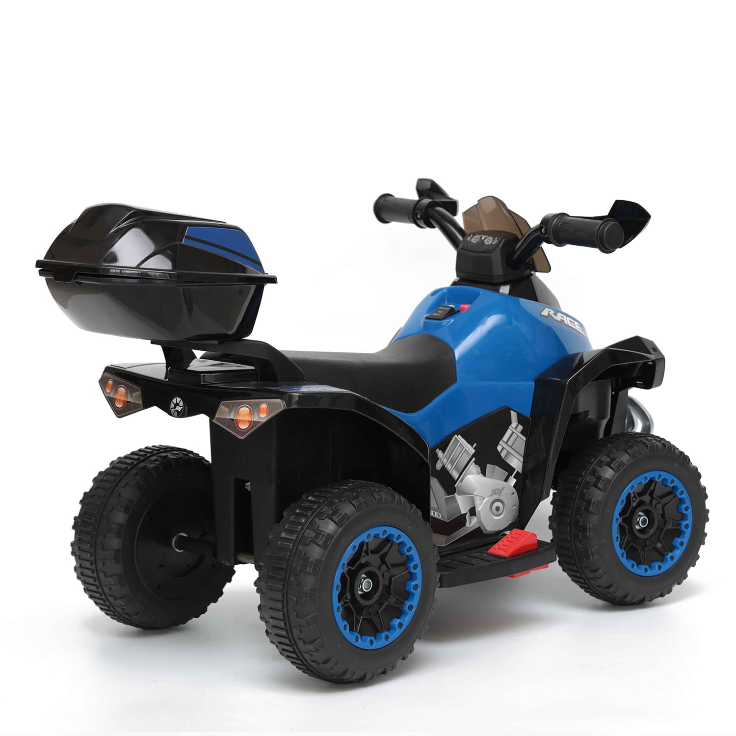 CUADRIMOTO BEBESIT AZUL A BATERÍA QUAD LX - 3