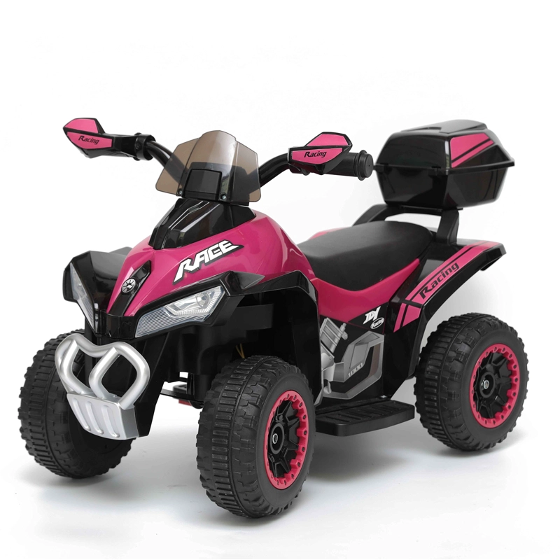 CUADRIMOTO A BATERÍA BEBESIT QUAD LX ROSA - 1