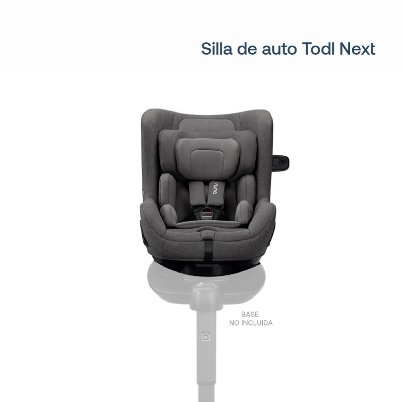 SILLA DE AUTO CONVERTIBLE TODL NEXT GRANITE - 6