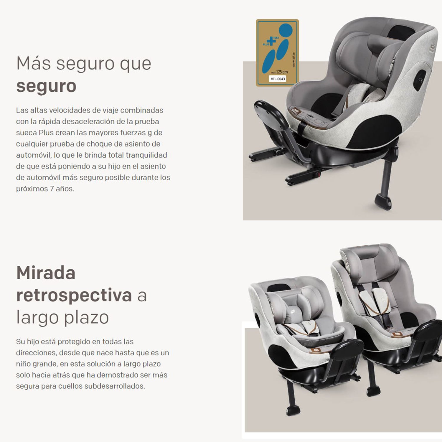 SILLA DE AUTO CONVERTIBLE I-PRODIGI OYSTER - 8