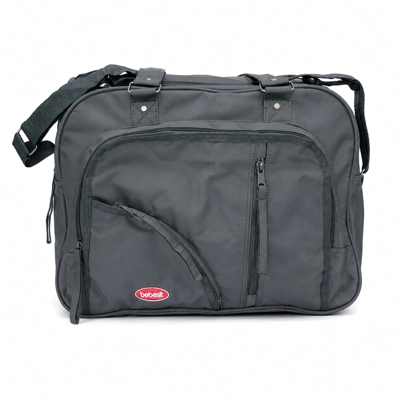 BOLSO PAÑALERO 318 GRIS 318G - 2