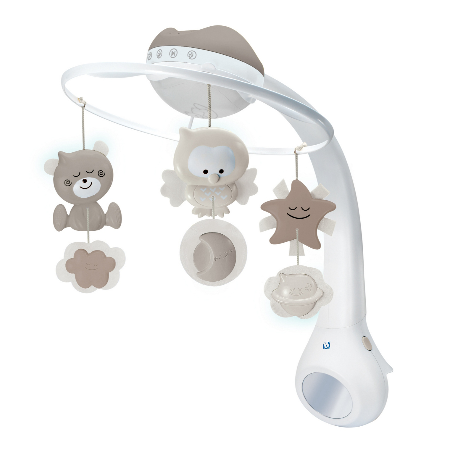 MOVIL PARA BEBE 3-1 PROJECTOR BEIGE INFANTINO - 1