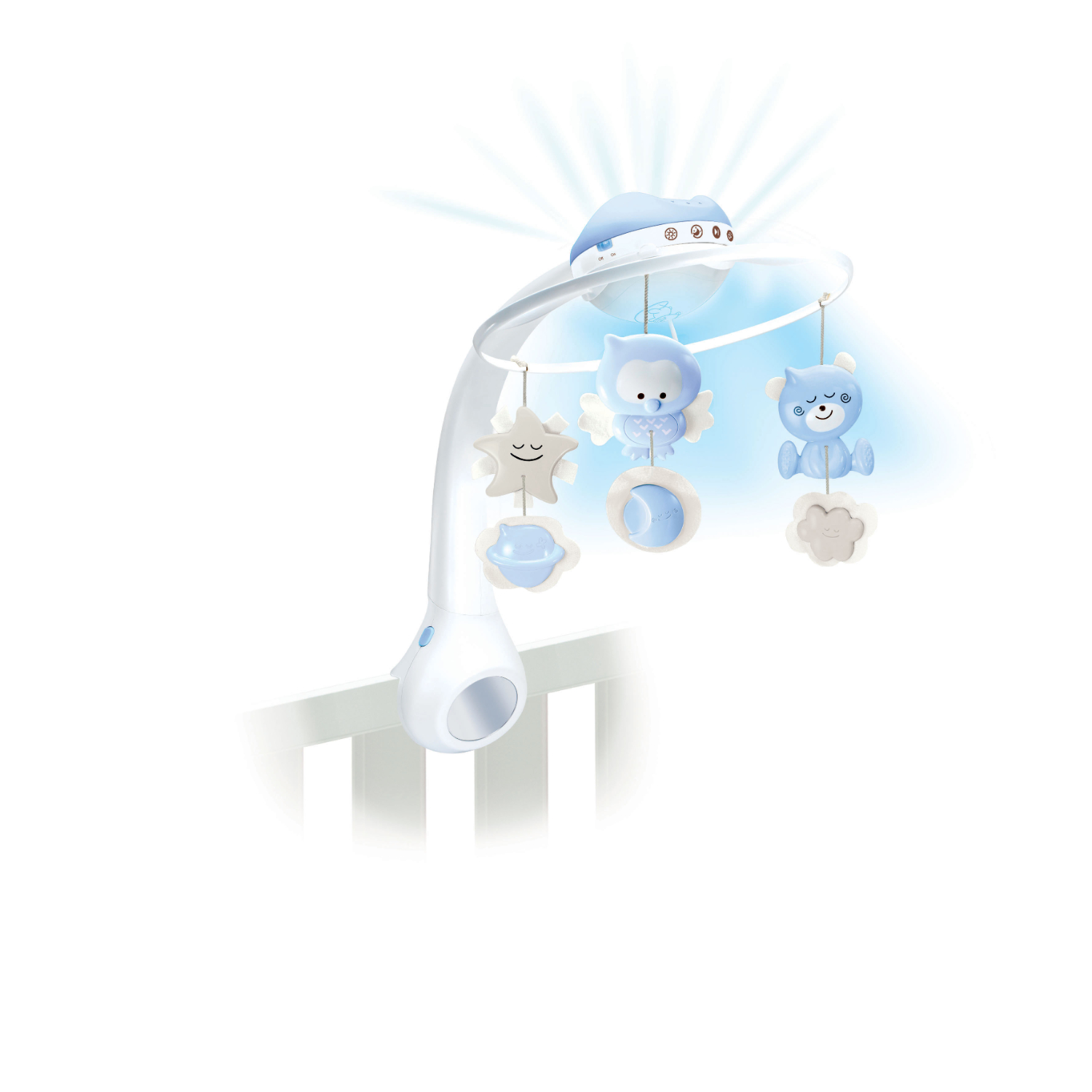 MOVIL PARA BEBE 3-1 PROJECTOR BEIGE INFANTINO - 2