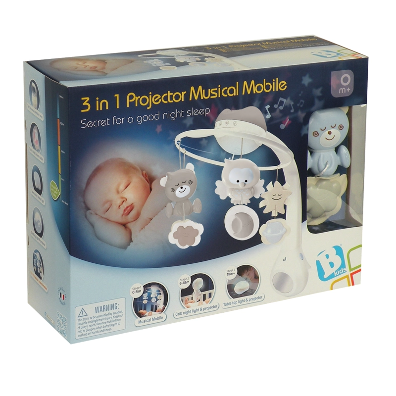 MOVIL PARA BEBE  3-1 PROJECTOR BEIGE INFANTINO - 7