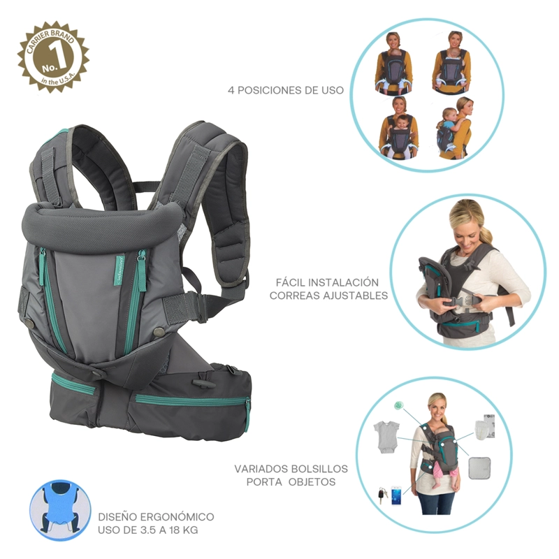 PORTA BEBE CARRY ON 5333 INFATINO - 8