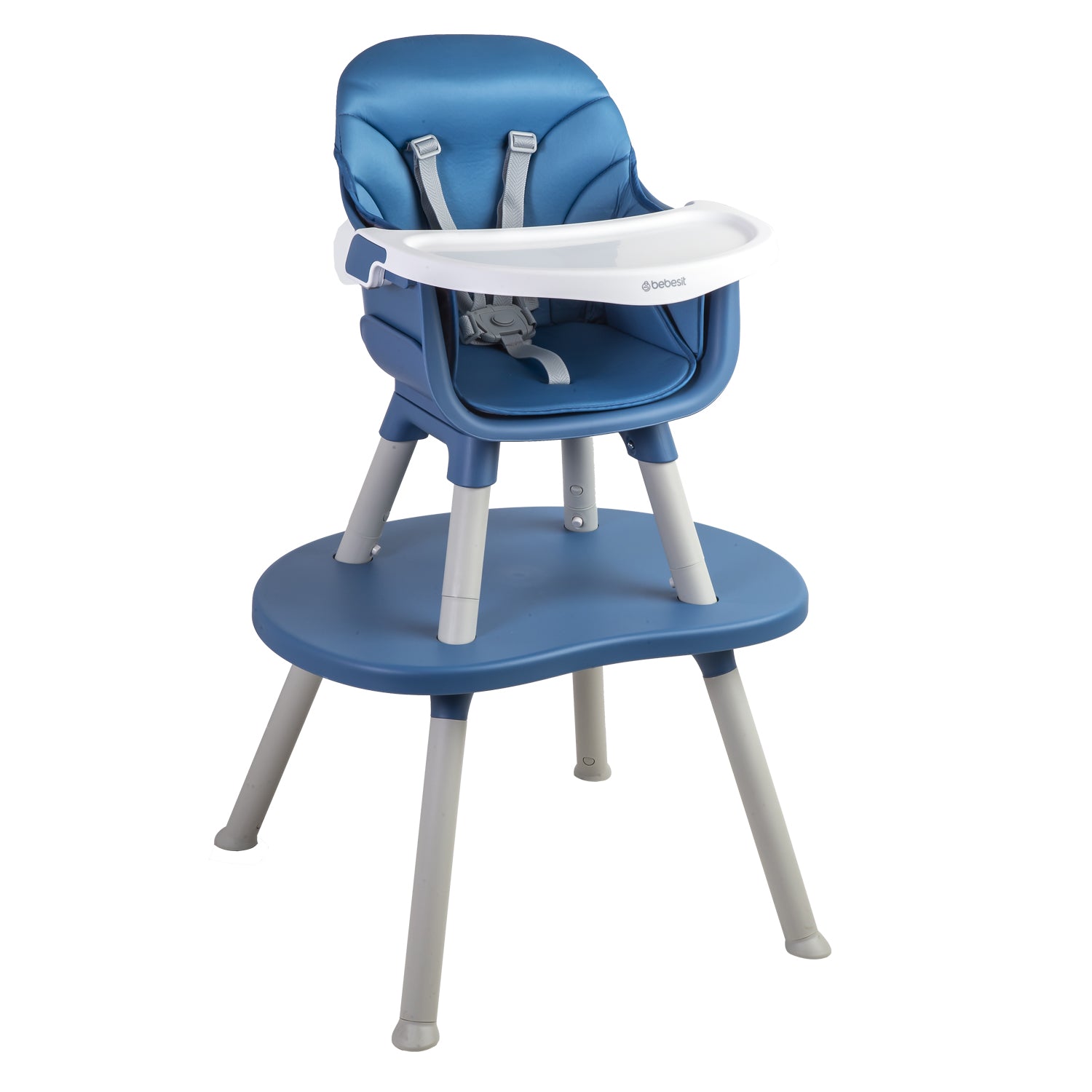 SILLA BEBESIT COMER BABY DESK 4&1 AZUL - 1