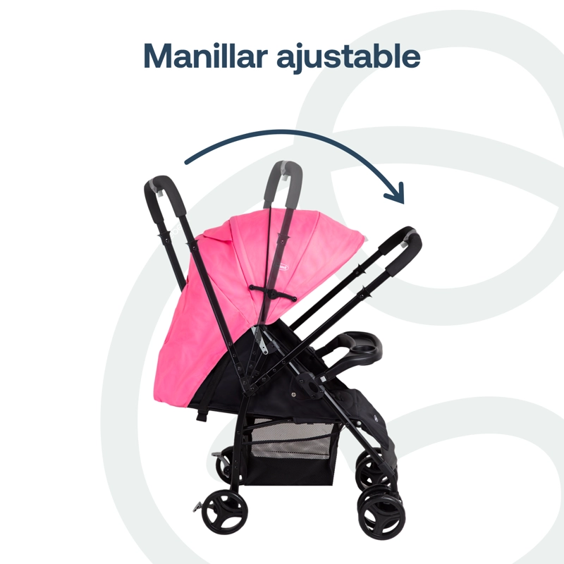 COCHE BEBESIT TRAVELSYSTEM GOLITE 5232 PINK ROSA - 5